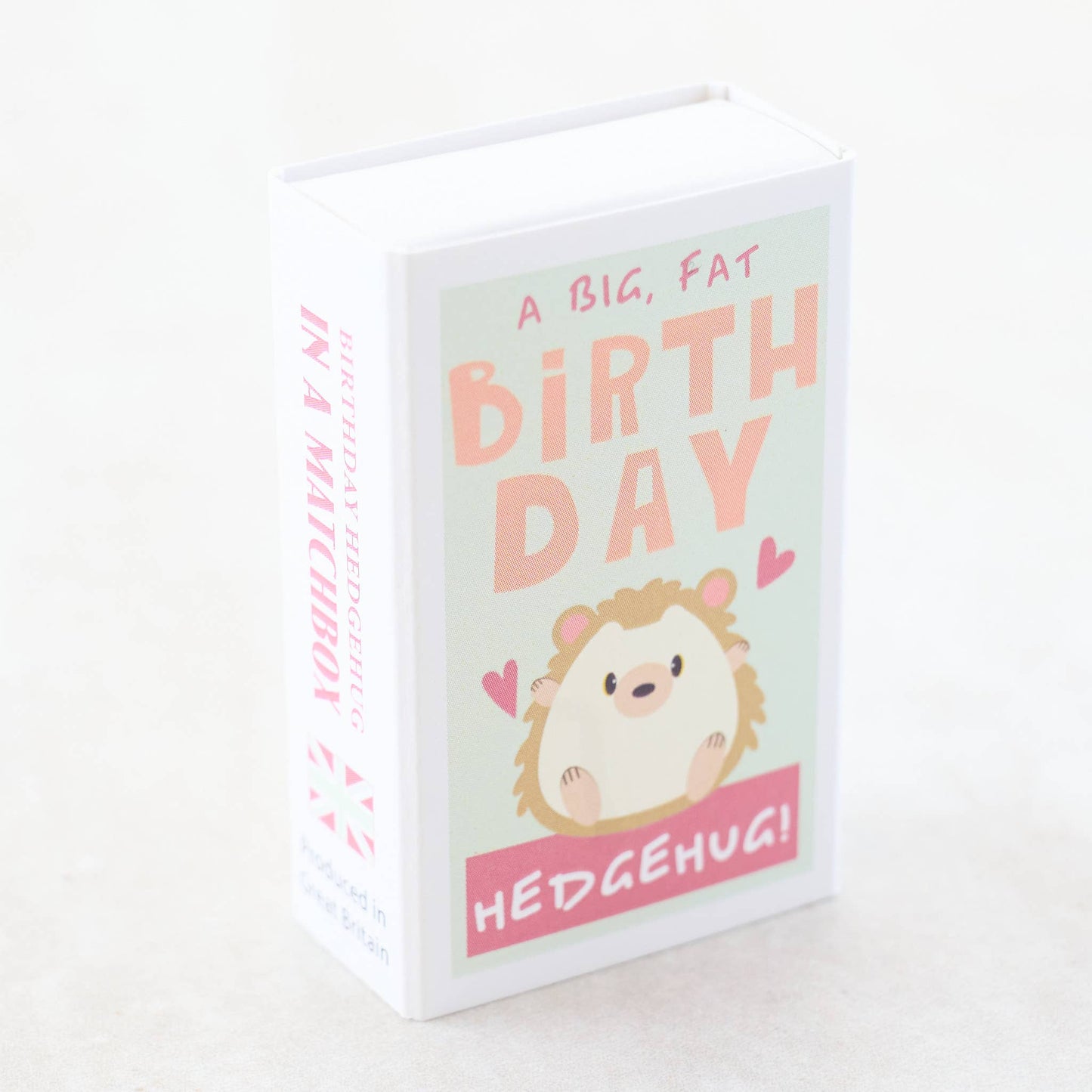 Marvling Bros Ltd - Sending You A Birthday Hedgehug In A Matchbox