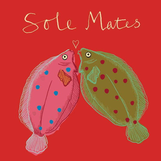 Poet and Painter - 'Sole Mates' Greetings Cards , FP3098