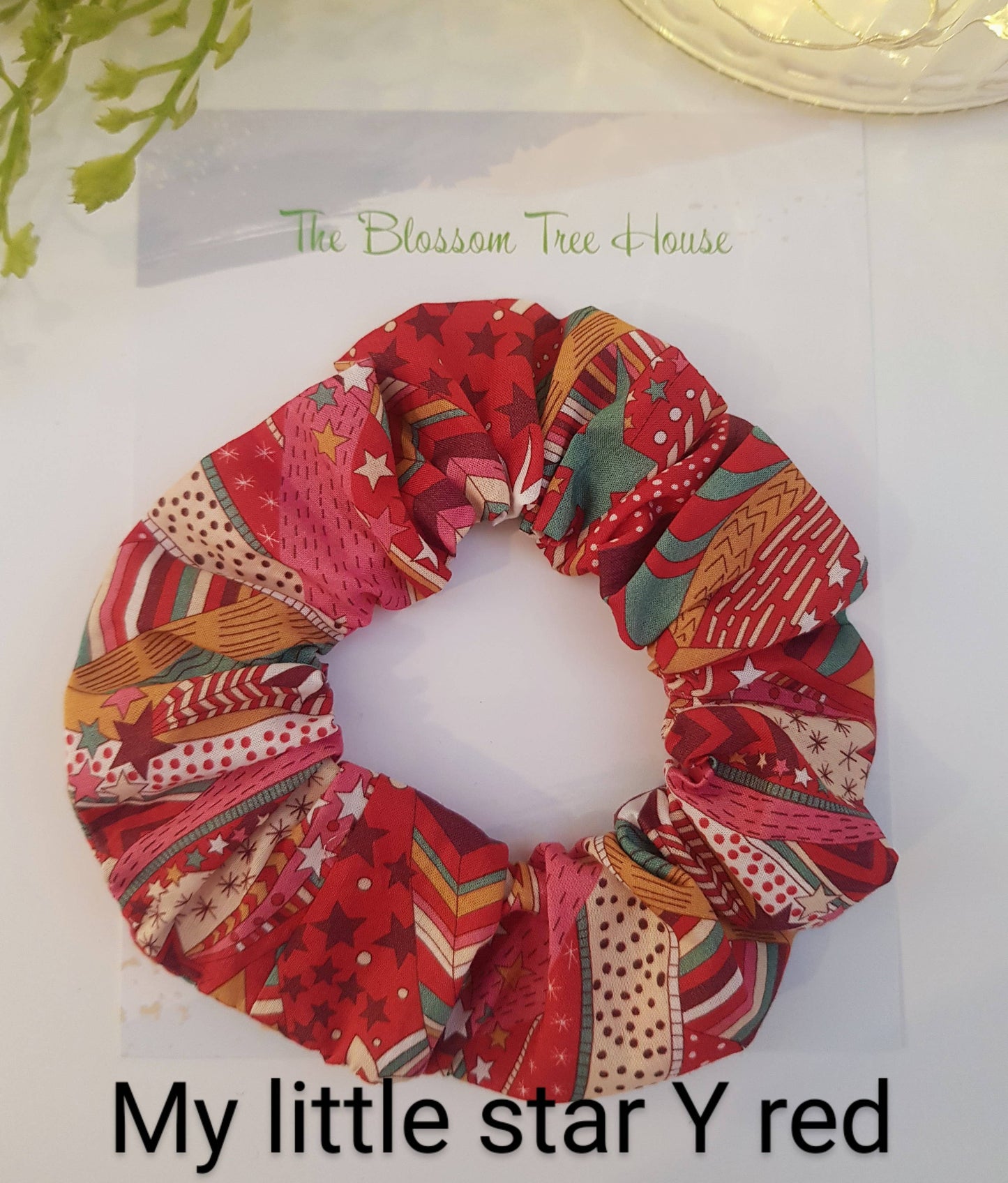 The Blossom Tree House - Liberty of London fabric scrunchie