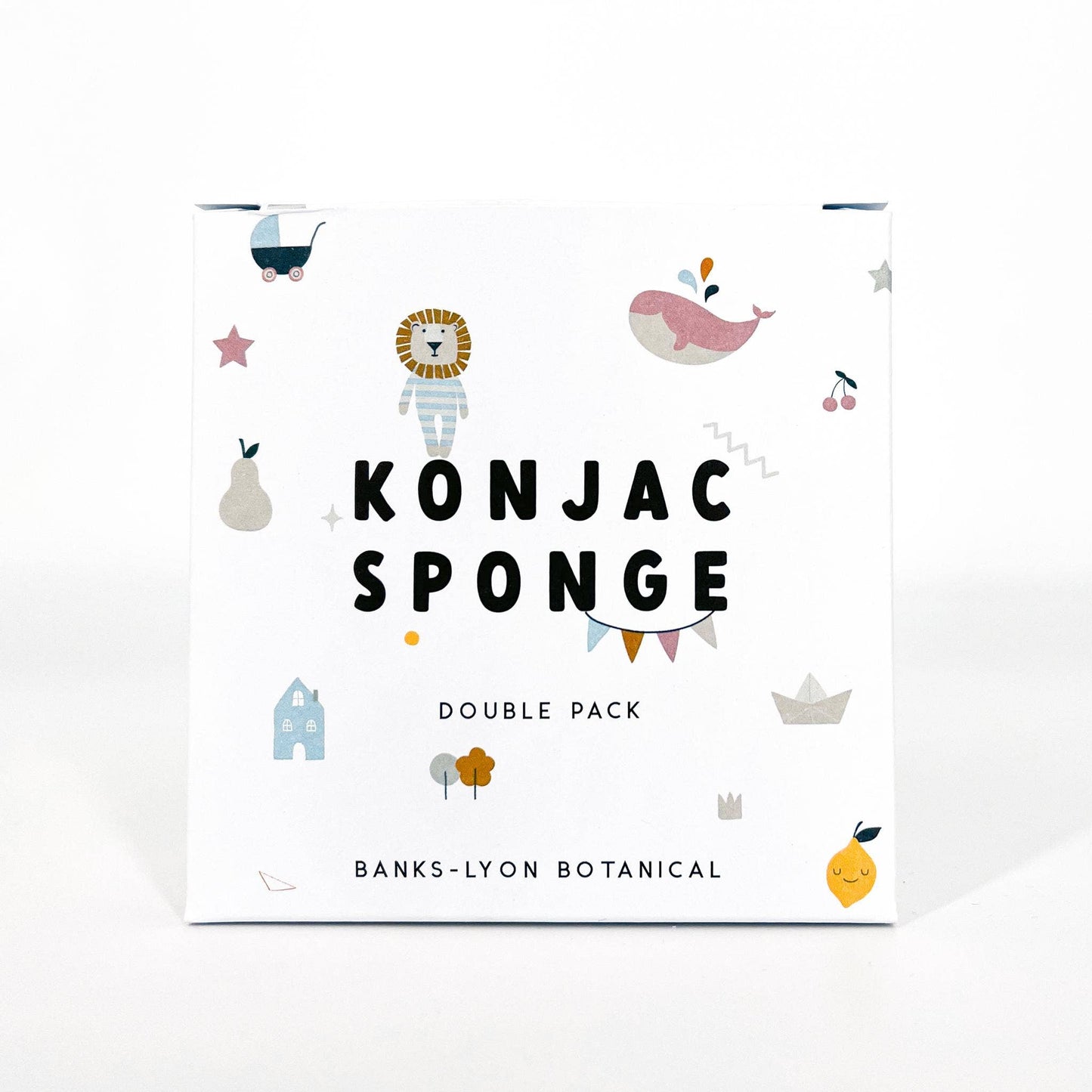 Banks-Lyon Botanical - Konjac Sponge - Double Pack