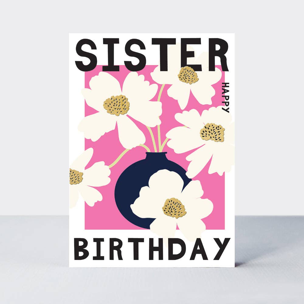 Rachel Ellen Designs - Belle - Sister Birthday/Pink Cosmos