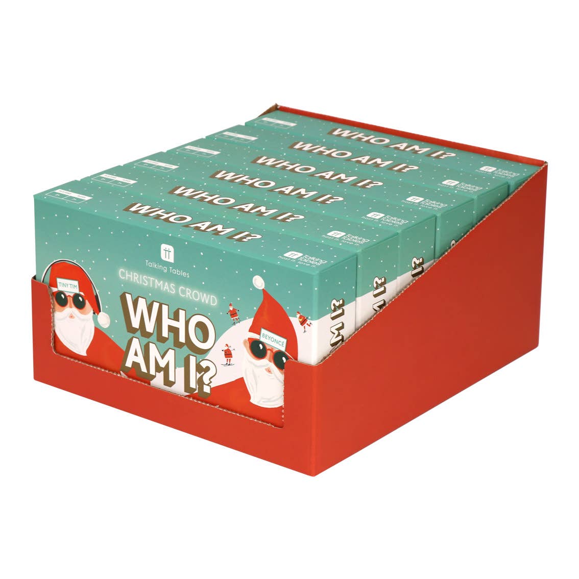 Talking Tables - Christmas Family Who Am I Game | POS Unit |