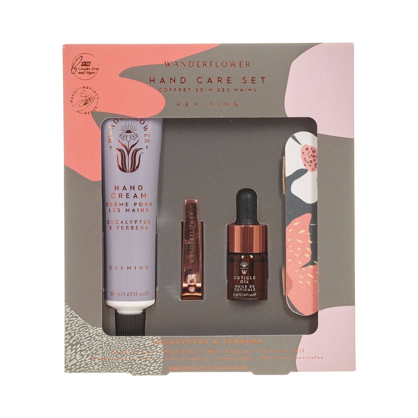 Wanderflower - 4pc Hand Care Set - Eucalyptus & Verbena