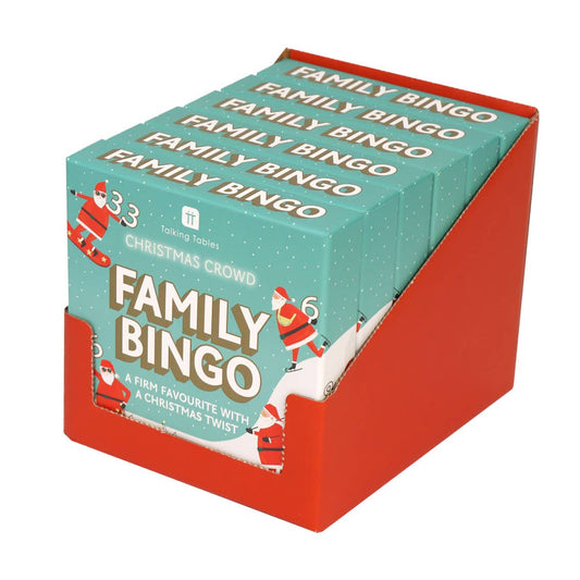 Talking Tables - Christmas Family Bingo Game | POS Unit | Christmas Games |