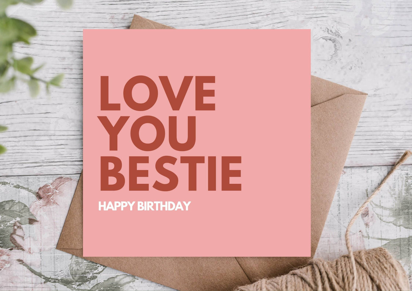 Highgrove Cards - Birthday Card For Bestie