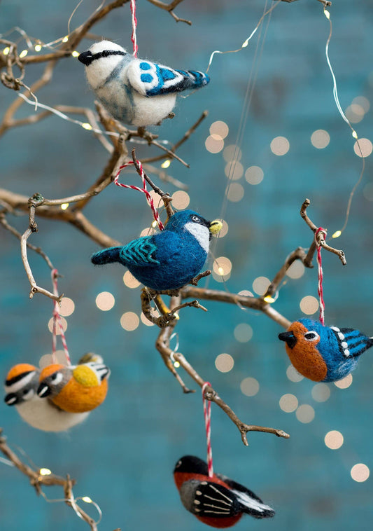 Namaste - Felt Bird Decorations