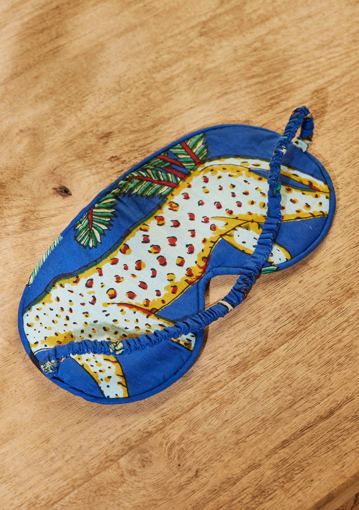 Namaste - Jungle Print Eye Mask: Blue(BL)