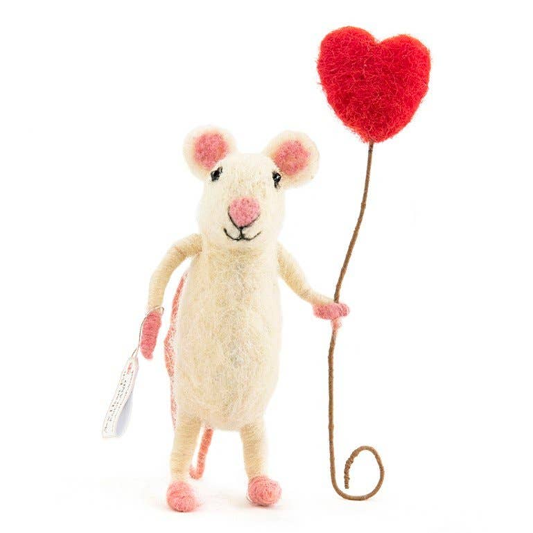 Sew Heart Felt - Happy Heart Balloon Mouse