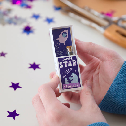 Marvling Bros Ltd - Super Star Teacher Meteorite Gift In A Matchbox