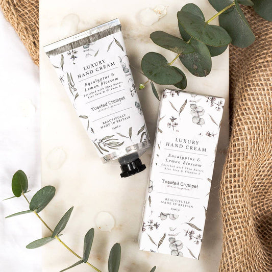 Toasted Crumpet - Eucalyptus & Lemon Blossom Luxury Hand Cream (Eucalyptus)