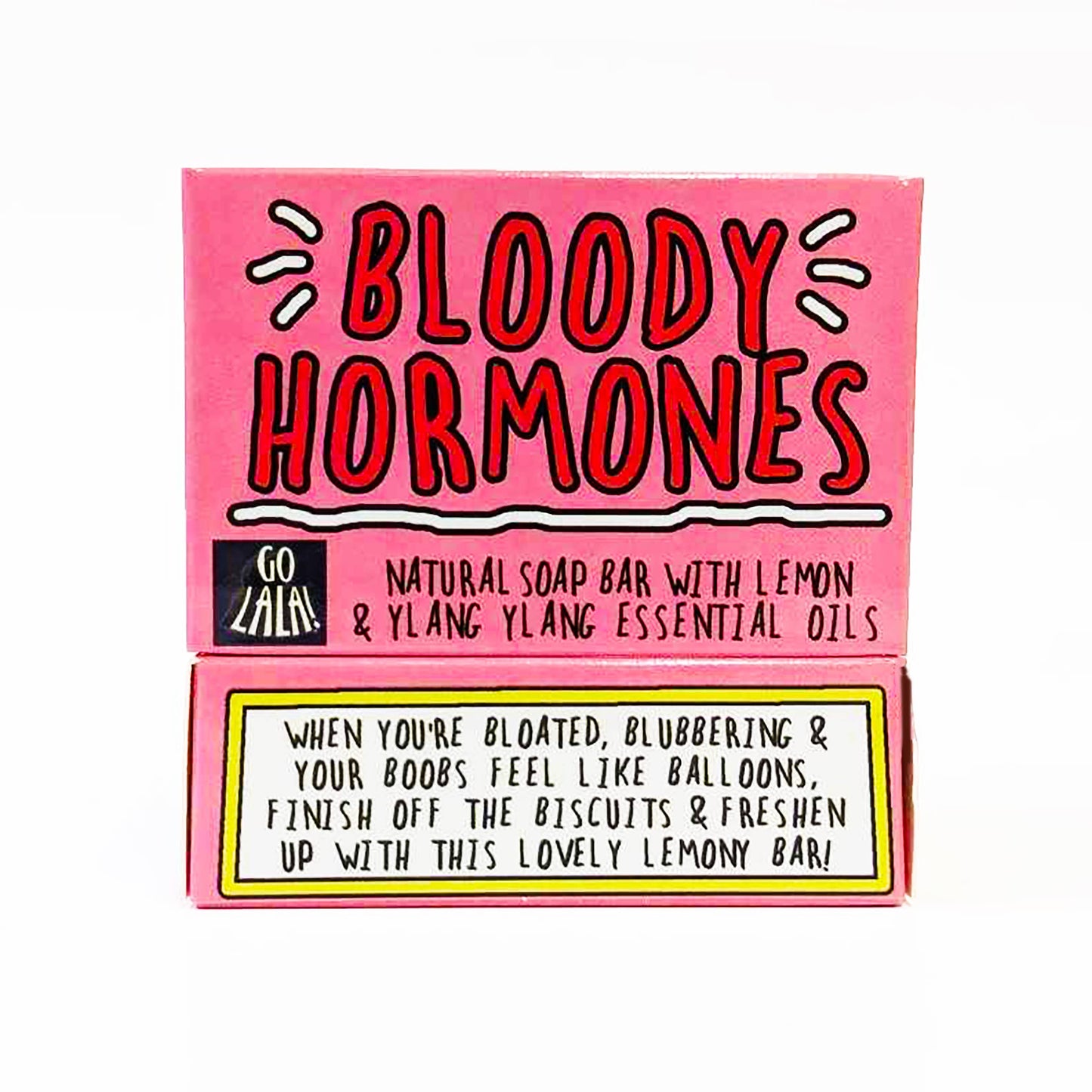 Go La La - Bloody Hormones Soap Lemon & Ylang Ylang Funny Gift