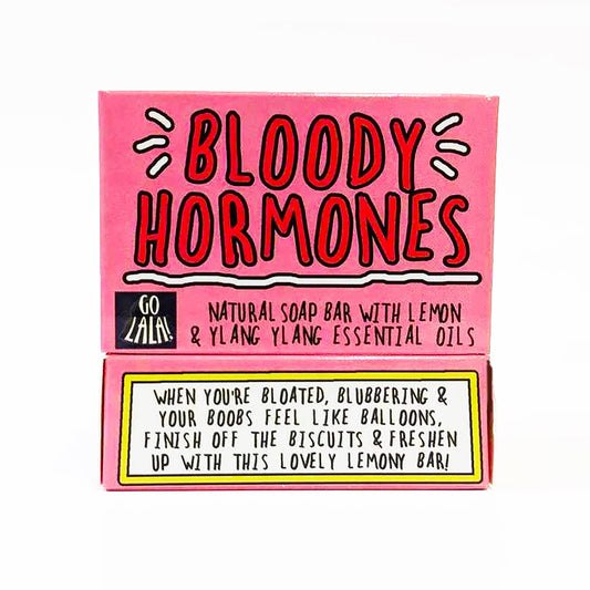 Go La La - Bloody Hormones Soap Lemon & Ylang Ylang Funny Gift