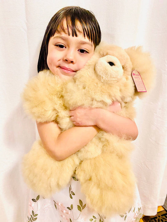 Blossom Inspirations - Bears Stuffed Alpaca Toy: Jumbo