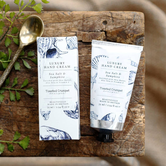 Toasted Crumpet - Sea Salt & Samphire Luxury Hand Cream (Coastal Collection)