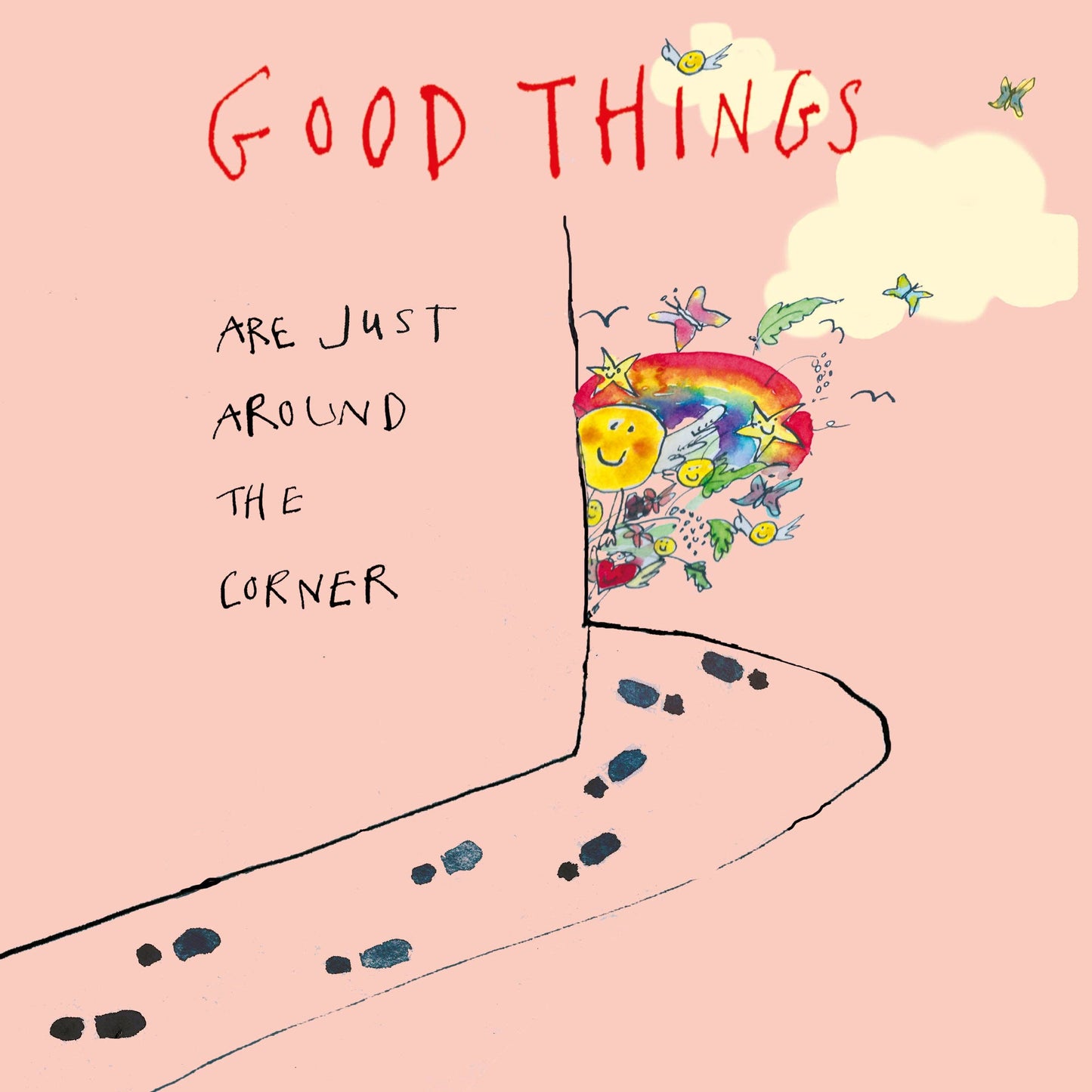 Poet and Painter - ' Good Things' Greetings Card , FP1025