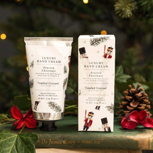 Toasted Crumpet - Roasted Chestnuts Luxury Hand Cream (Nutcracker Collection)