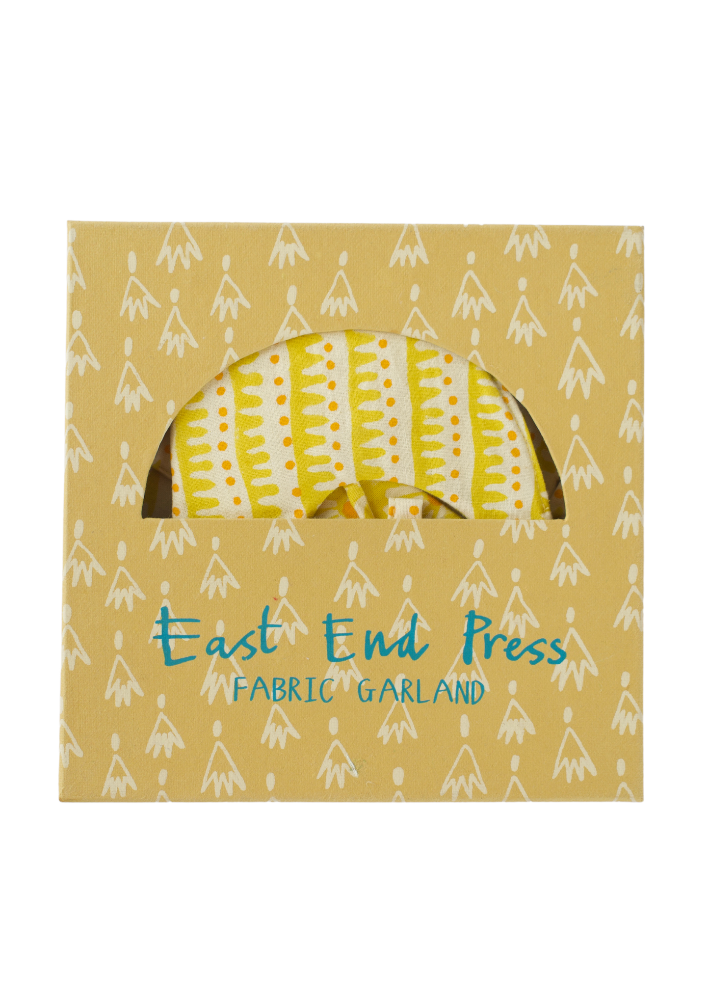 East End Press - Yellow Bird Fabric Garland