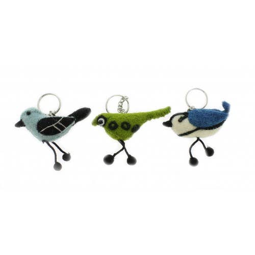 Fiona Walker England - Bird Keyrings