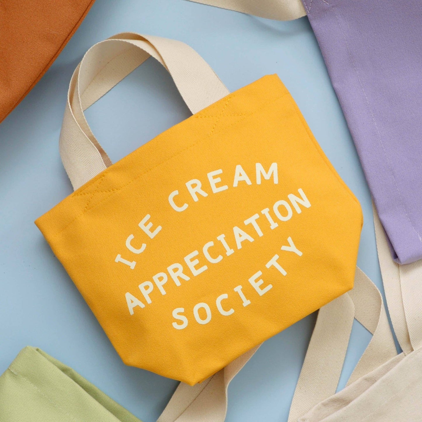 Alphabet Bags - Ice Cream Appreciation Society - Little Yellow Bag