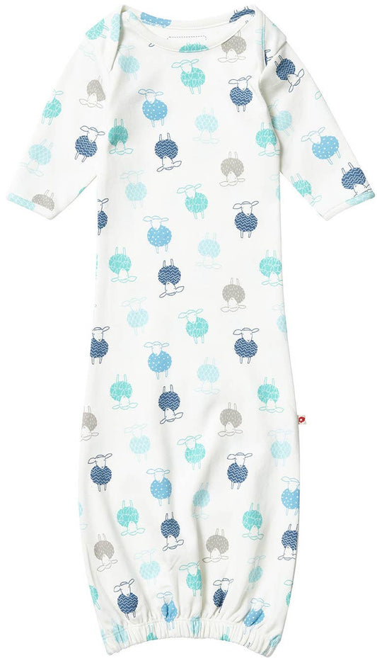 Piccalilly - SHEEP BABY NIGHTGOWN: 0-6MTH