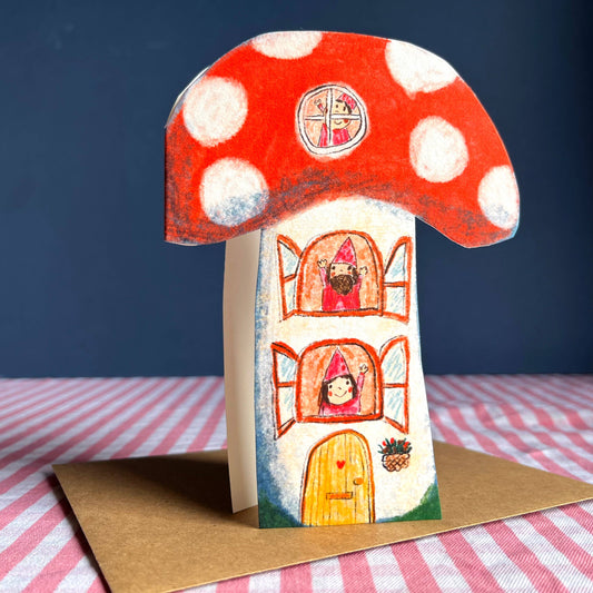 Laura Skilbeck - Toadstool Dream Home Card