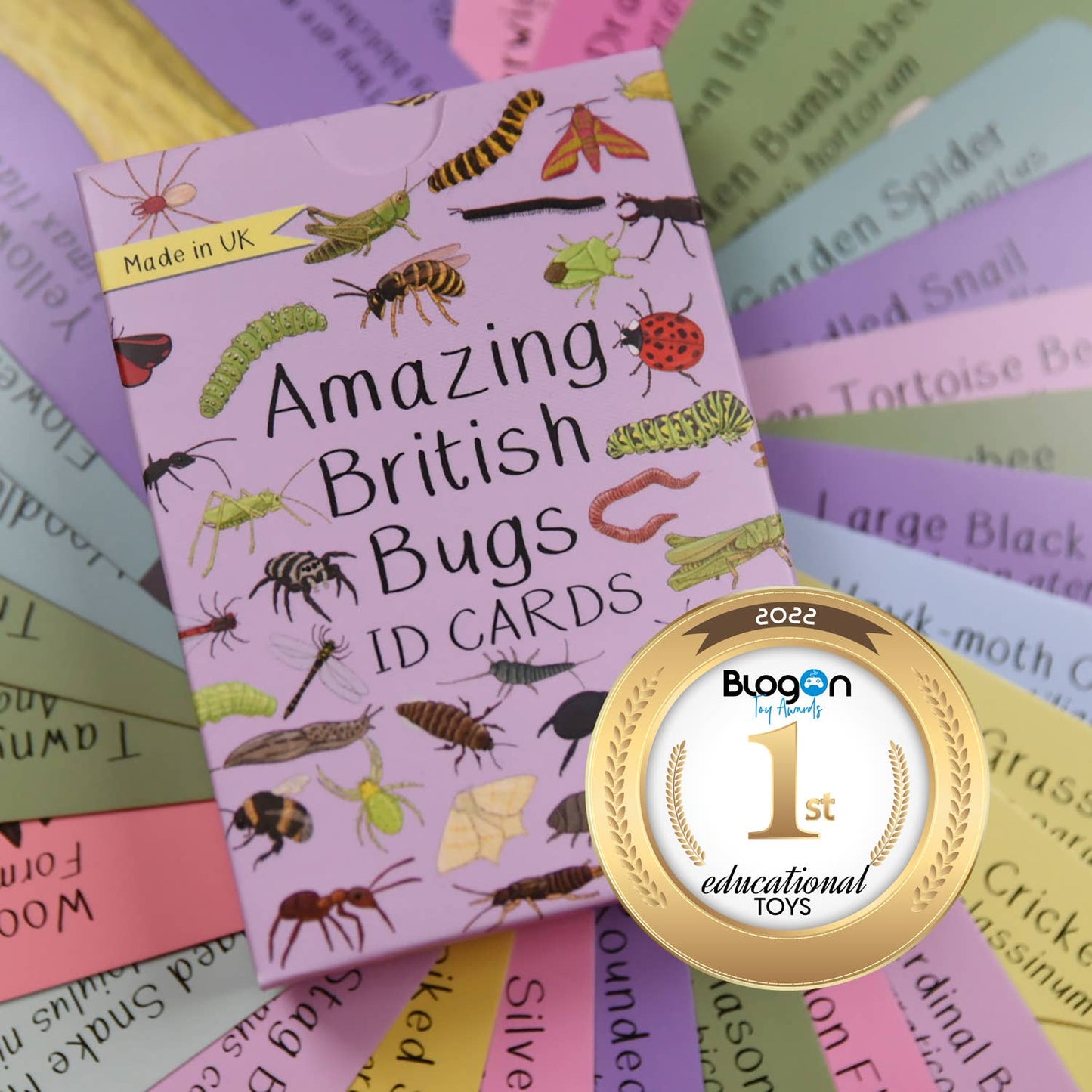 Button & Squirt - Amazing British Bugs ID Cards