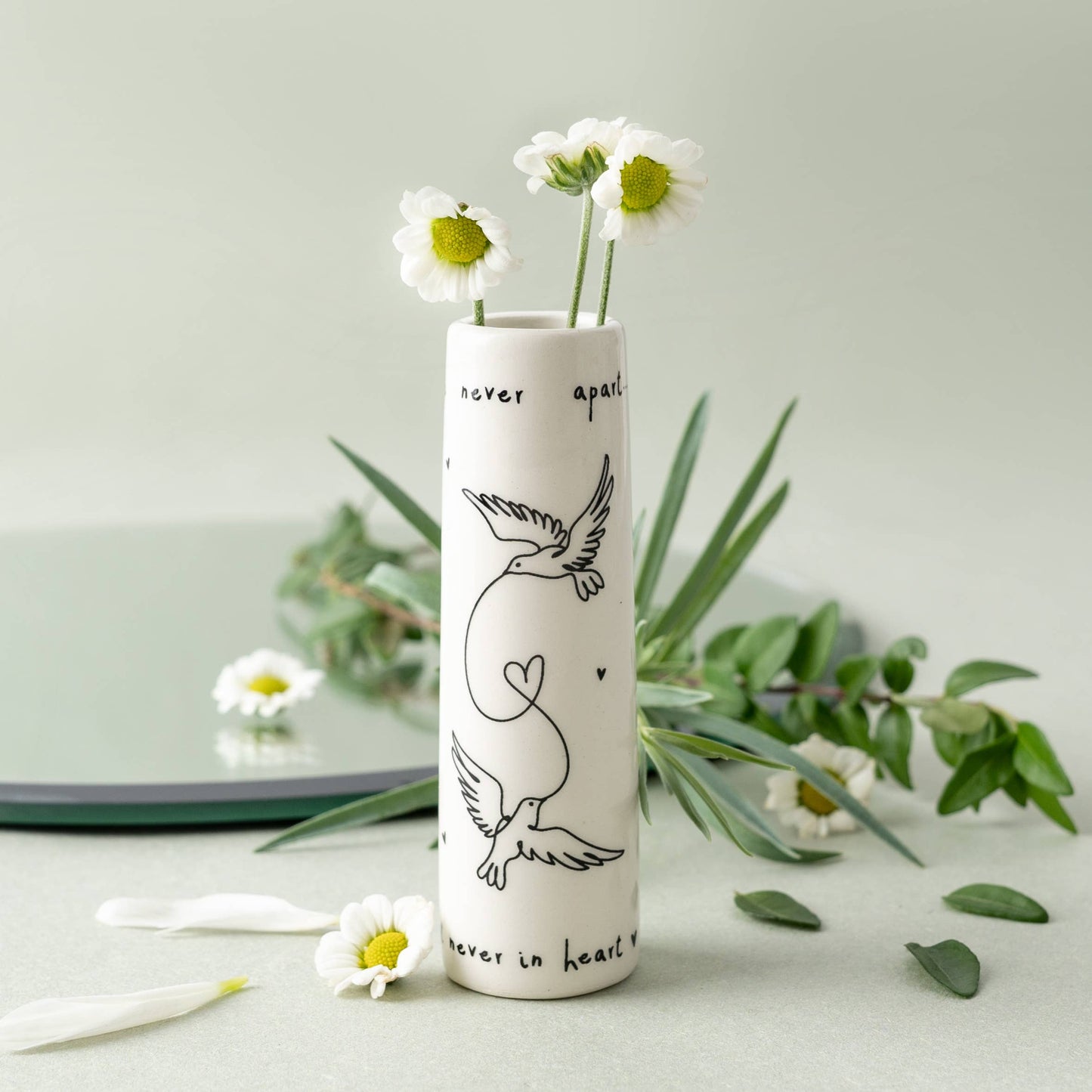 CGB Giftware - Send With Love 'True Friends Are...' Bud Vase