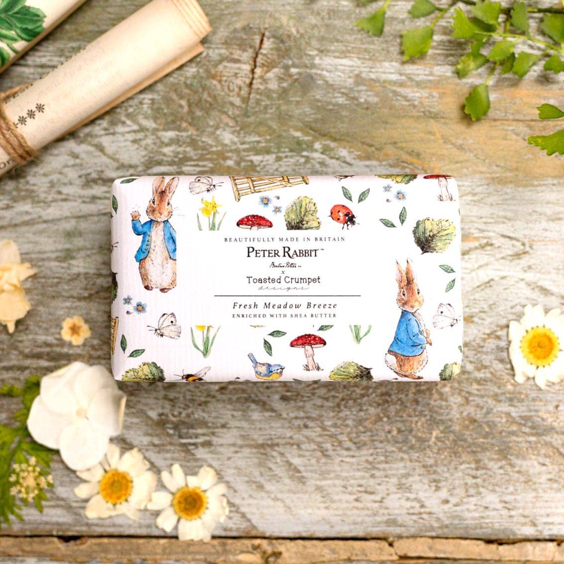 Toasted Crumpet - Peter Rabbit "Fresh Meadow Breeze" Soap