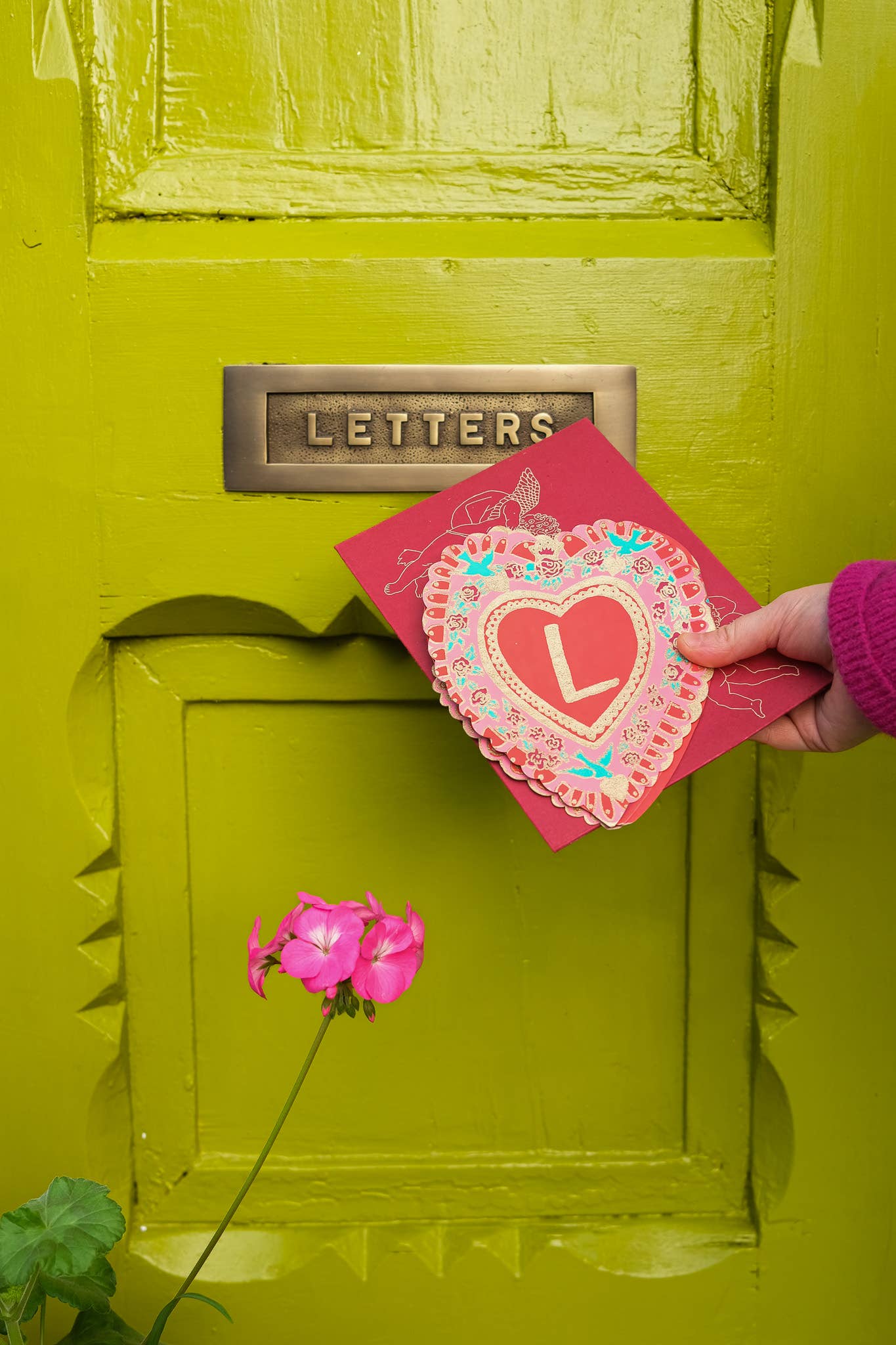 East End Press - Love Concertina Greeting Card: C6