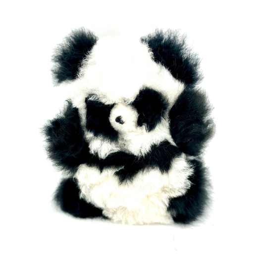 Blossom Inspirations - Panda Alpaca Fur Toy: S