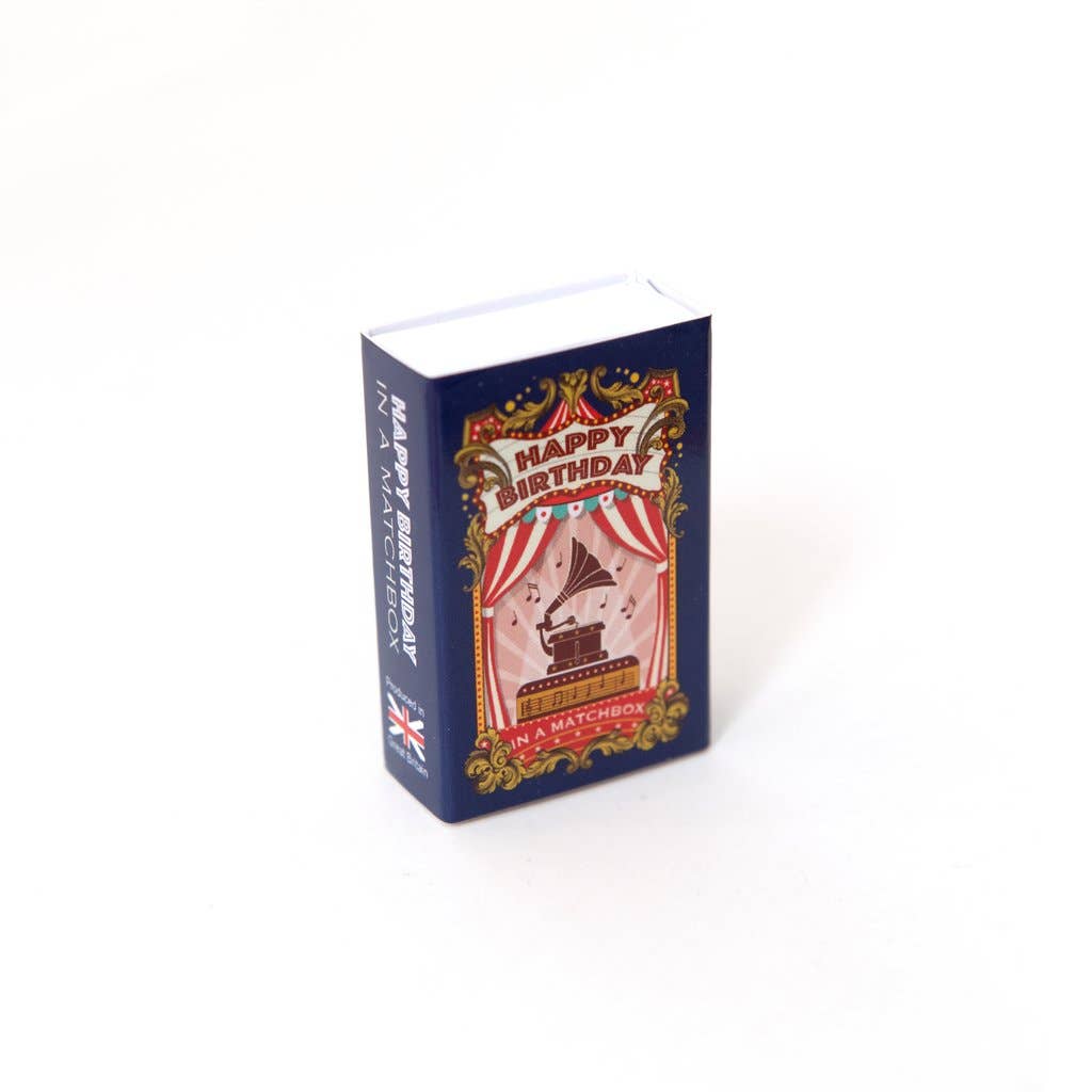 Marvling Bros Ltd - Happy Birthday Music Box In A Matchbox