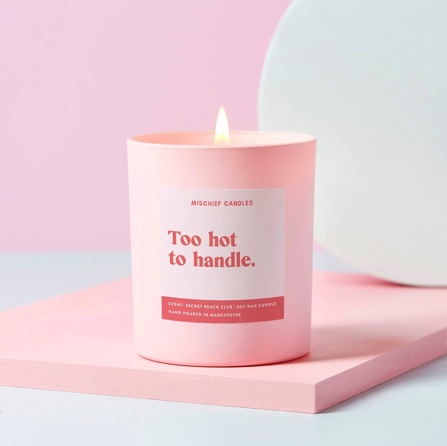 Mischief Candles - Too Hot to Handle Funny Friendship Gift Funny Candle