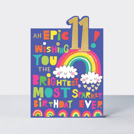 Rachel Ellen Designs - Tiptoes - Age 11 Rainbows