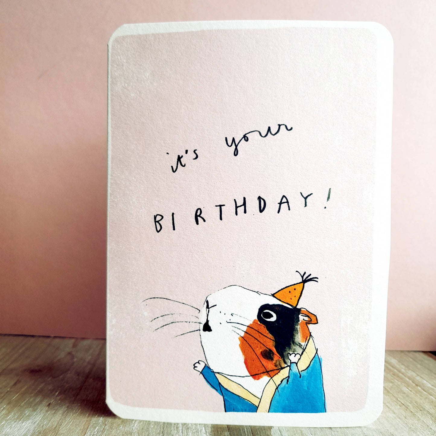 Laura Skilbeck - Birthday Guinea Pig Card