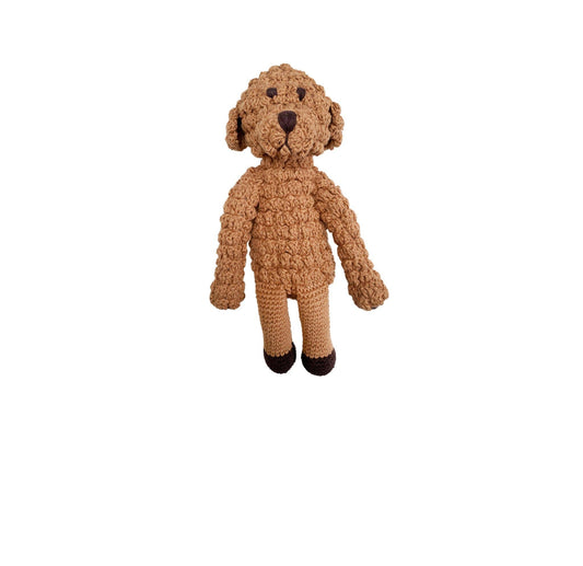 Pebblechild - Baby Toy Goldendoodle rattle