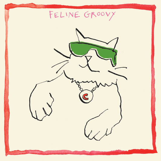 Poet and Painter - 'Feline Groovy' Greetings Card , FP3166