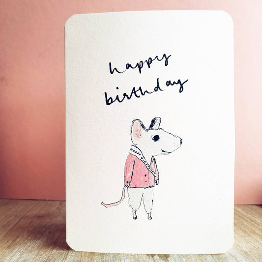 Laura Skilbeck - Birthday Mouse Card