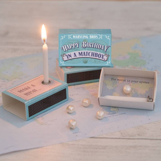 Marvling Bros Ltd - Happy Birthday Pearl In A Matchbox