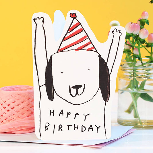 Laura Skilbeck - Cut-Out Dog Birthday Card