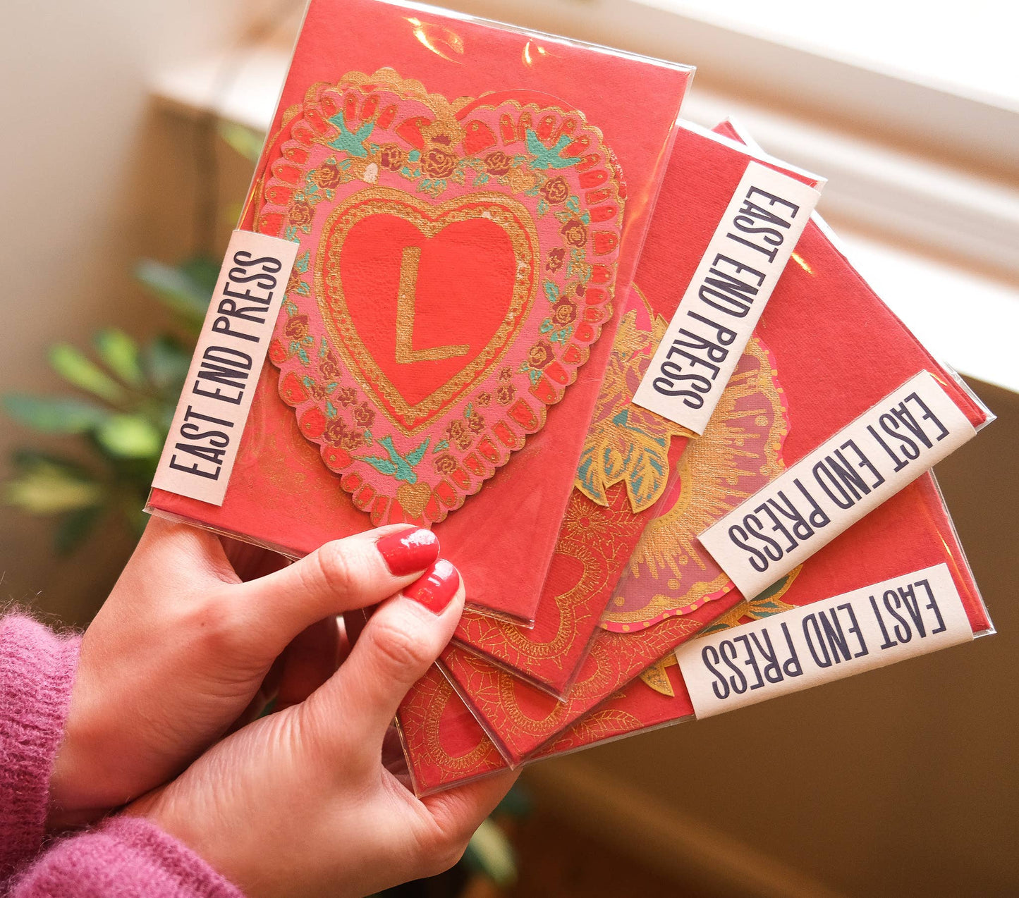 East End Press - Love Concertina Greeting Card: C6