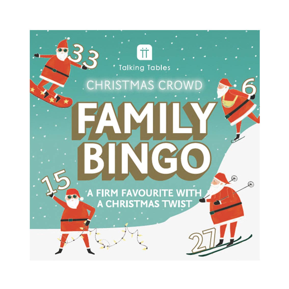 Talking Tables - Christmas Family Bingo Game | POS Unit | Christmas Games |