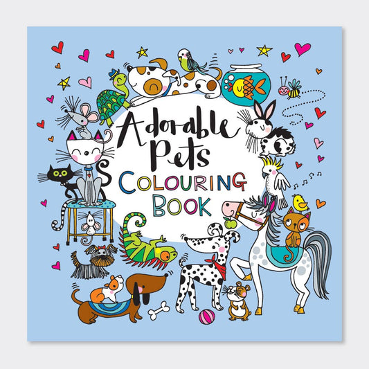 Rachel Ellen Designs - Adorable Pets Colouring Book