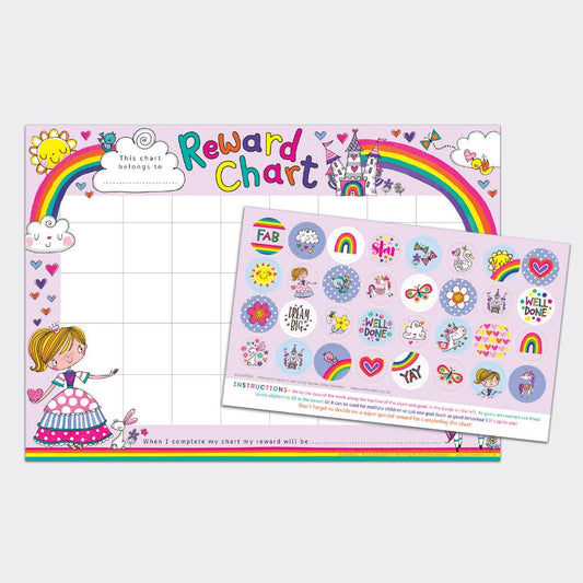 Rachel Ellen Designs - Reward Chart - Princess Unicorn