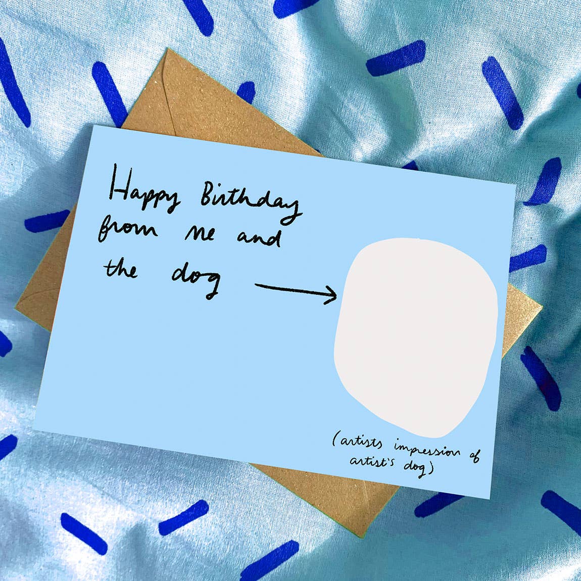 Nicola Rowlands - Happy Birthday from me and the dog card