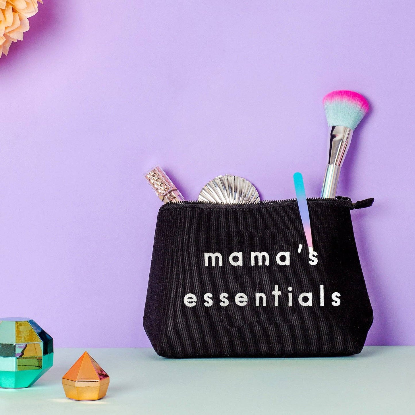 Alphabet Bags - Mama's Essentials - Makeup Bag
