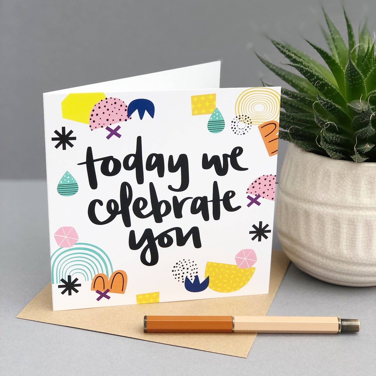 Hope and Ginger - Today We Celebrate You Card