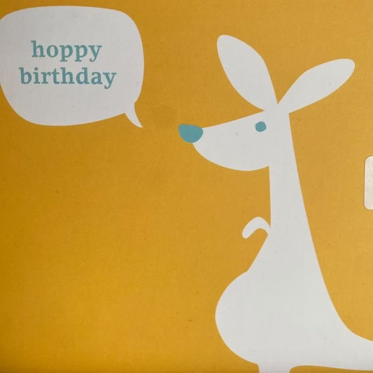 Hoppy Birthday Card