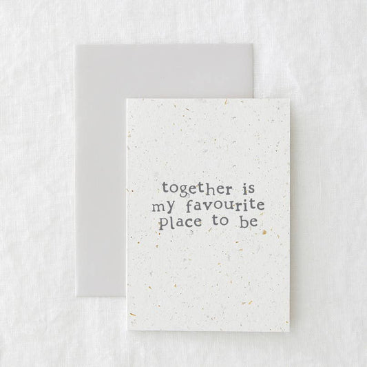 Together Favourite - Eco-friendly Card