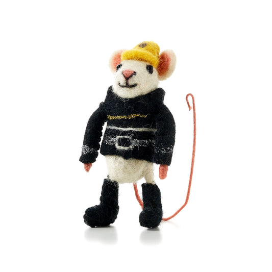 Sew Heart Felt - Firefighter Felt Mouse