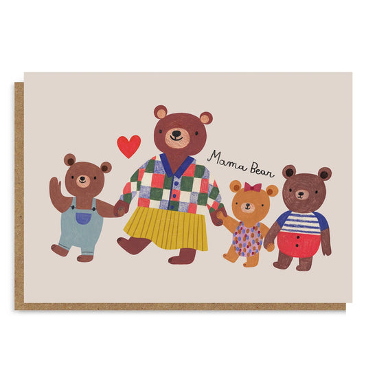 Daria Solak Illustrations - Mama Bear